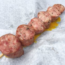 Louisiana Seafood Festival - Loved the alligator kabobs w/ the sweet mustard sauce!