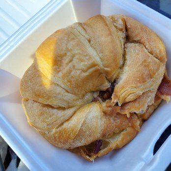 Donut Palace - Bacon and egg croissant - Donuts Near Me - Smithville, Missouri Donut Palace - Bacon and egg croissant - Donuts Near Me - Smithville, Missouri