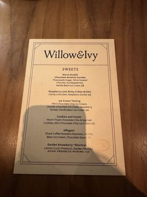 Menu photo 5 Willow & Ivy Boston, MA