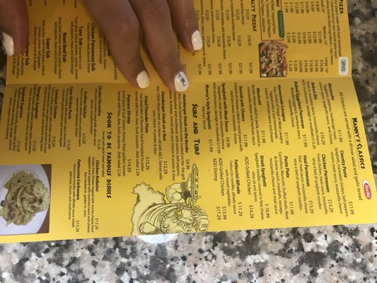 Menu photo 5 Manny's Restaurant Boiling Springs, SC