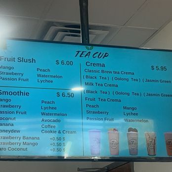 Tea Cup Boba House - Menu - Bubble Tea Near Me - Austin, Texas Tea Cup Boba House - Menu - Bubble Tea Near Me - Austin, Texas