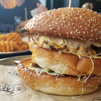 Stack 571 Burger & Whiskey Bar - The Big Stack - Burgers Near Me - Bothell, Washington Stack 571 Burger & Whiskey Bar - The Big Stack - Burgers Near Me - Bothell, Washington