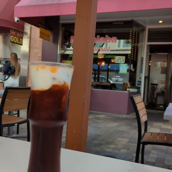 Mingalaba - Burmese iced tea with coconut milk - Burmese Near Me - Burlingame, California
