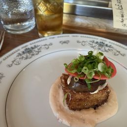 Crispy rice cake