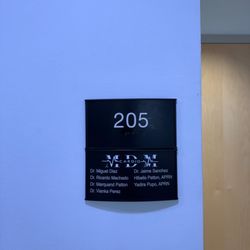 Jose Marquez, MD - Cardio MDM Front Door Signage