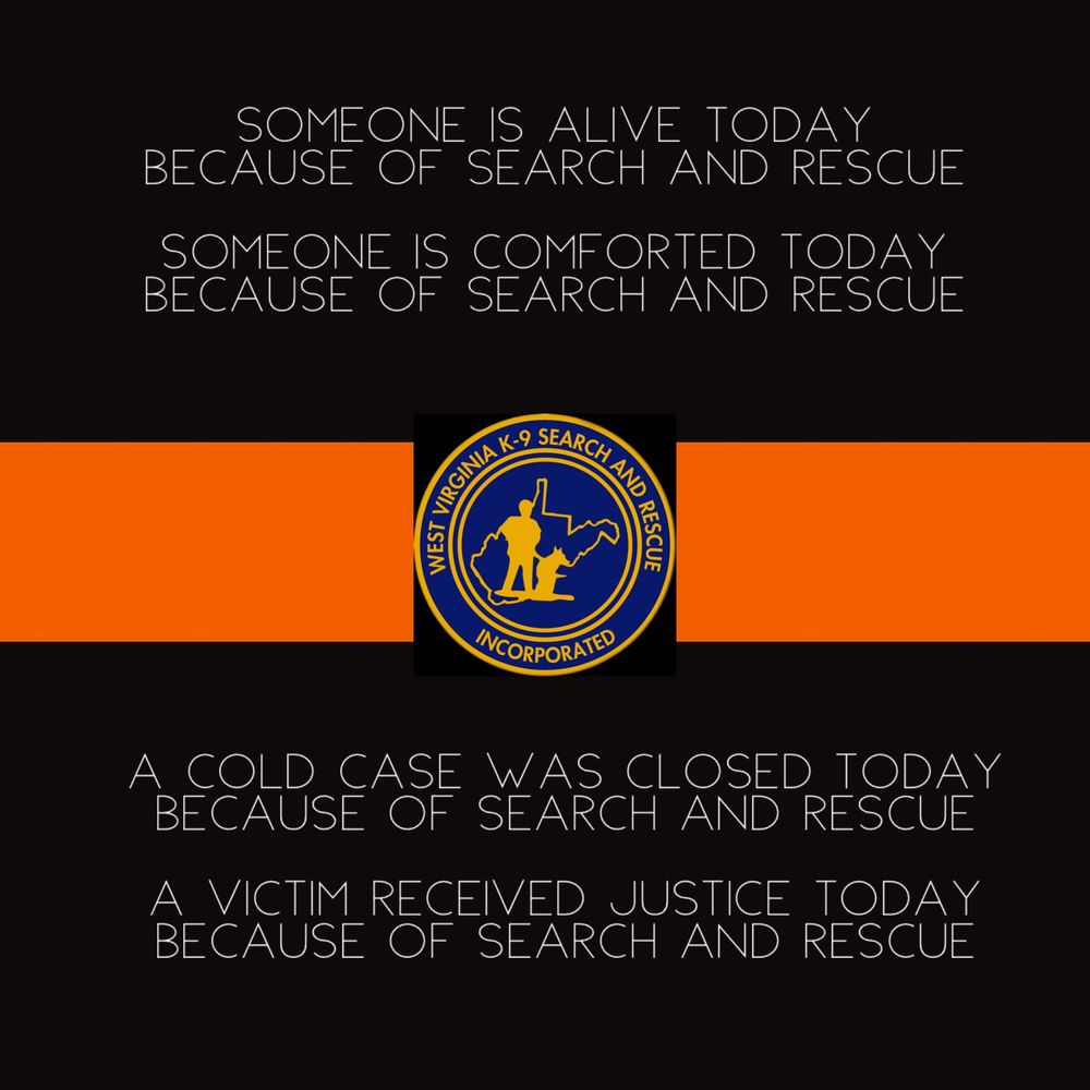 West Virginia K9 Search and Rescue - social services organization in Charleston, WV