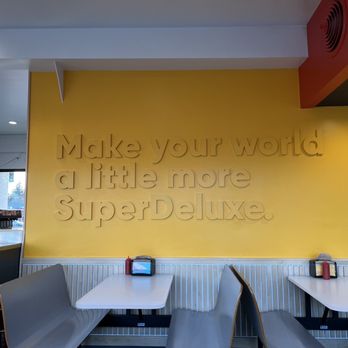 Super Deluxe - the interior of a fast food restaurant - Burgers Near Me - Portland, Oregon Super Deluxe - the interior of a fast food restaurant - Burgers Near Me - Portland, Oregon