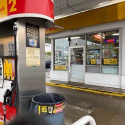 Shell Gas Station - Open for business.