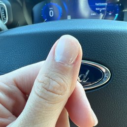 Horrible fill job. Horrible fill job.