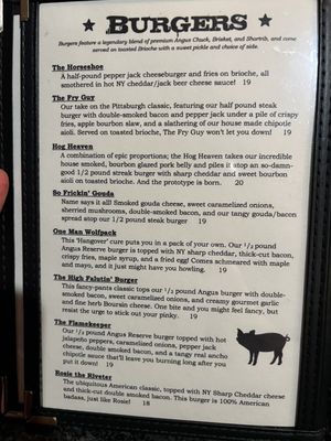 Menu photo 4 The Rusty Pig Geneva, NY
