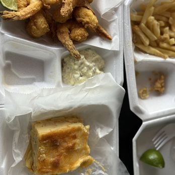 Billy Joe's Take-Out Restaurant - Sorry! I didn't get a picyof the fish but here is the conch and shrimp!! MAC and cheese was awesome as well!! - Caribbean Near Me - Pembroke Park, Florida Billy Joe's Take-Out Restaurant - Sorry! I didn't get a picyof the fish but here is the conch and shrimp!! MAC and cheese was awesome as well!! - Caribbean Near Me - Pembroke Park, Florida