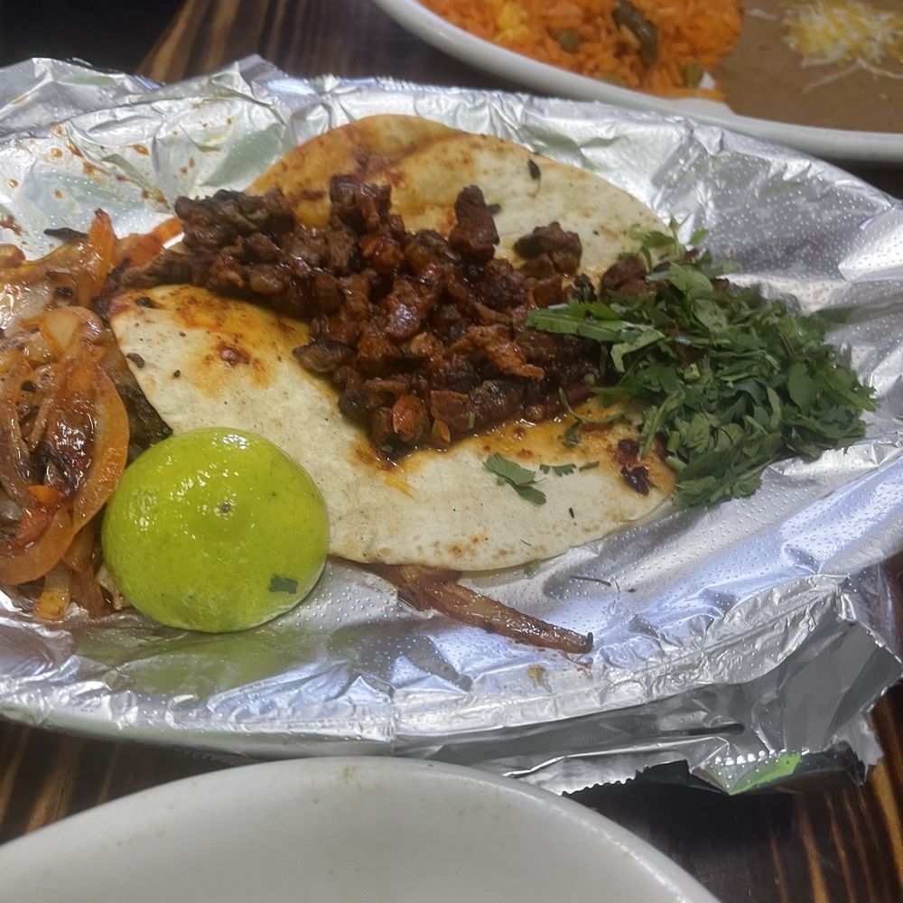 Carne asada tacos