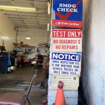 Clean Cloud Smog - What you'll see when you pull up! - Smog Check Stations Near Me - Los Angeles, California