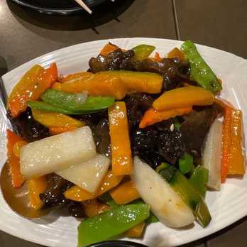King Restaurant & Bar - Stir fried pumpkin, Chinese yam and black fungus - Bars Near Me - Honolulu, Hawaii King Restaurant & Bar - Stir fried pumpkin, Chinese yam and black fungus - Bars Near Me - Honolulu, Hawaii