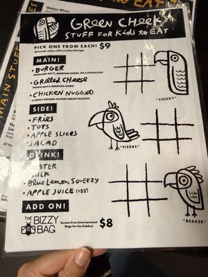 Menu photo 2 Green Cheek Beer Co. Costa Mesa, CA Menu photo 2 Green Cheek Beer Co. Costa Mesa, CA