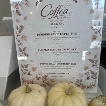 Coffea - Seasonal menu - Coffee & Tea Near Me - Toluca Lake, California Coffea - Seasonal menu - Coffee & Tea Near Me - Toluca Lake, California