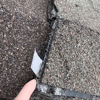 NL Roofing - New shingles places under old cracked shingle - Roofing Near Me - Citrus Heights, California