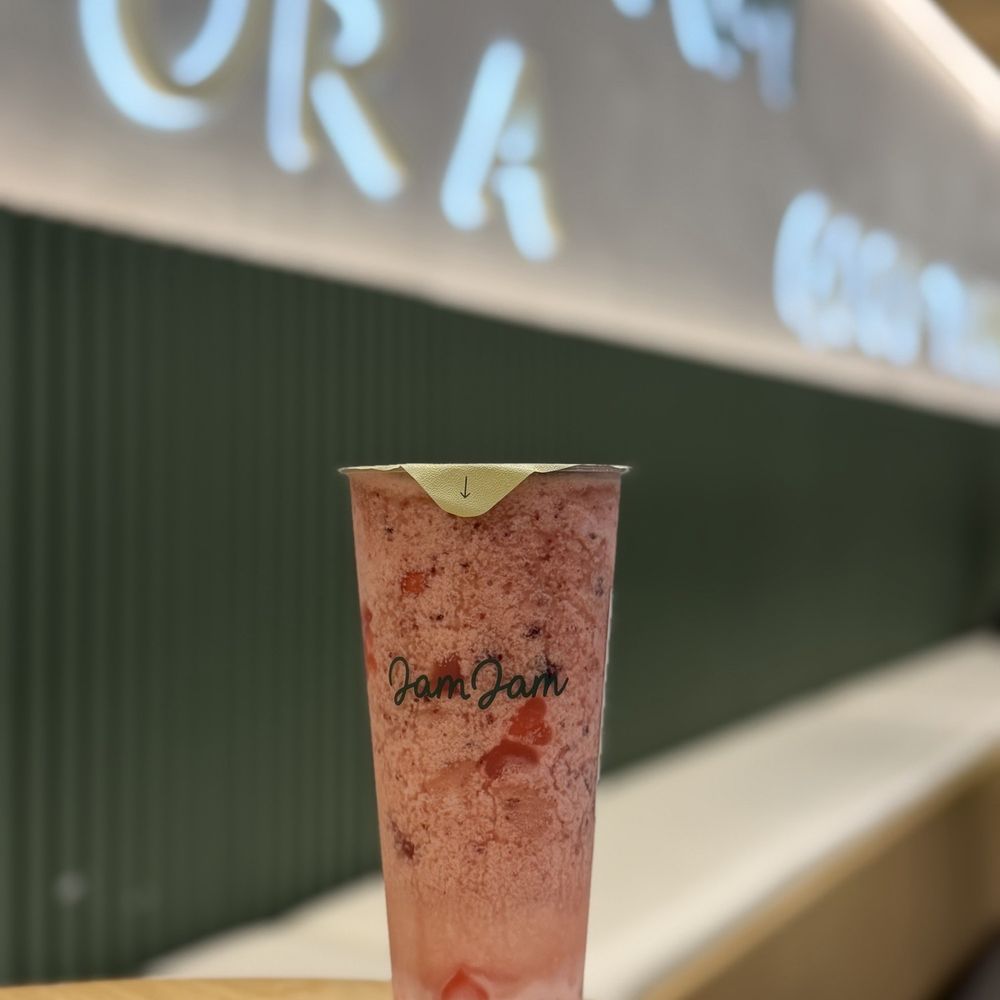Jam Jam Tea Lab - Berry Berry Coconut - Bubble Tea Near Me - Irvine, California Jam Jam Tea Lab - Berry Berry Coconut - Bubble Tea Near Me - Irvine, California