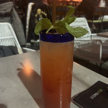 AÑEJO - Mango mint agua fresca - Mexican Near Me - Toronto, Ontario AÑEJO - Mango mint agua fresca - Mexican Near Me - Toronto, Ontario