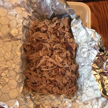 Sugarfire Smoke House - Used to be they would mold the pork into a ball for you it was so moist. Now it's delivered like this. Dry, bland, and over done. - Barbeque Near Me - Washington, Missouri