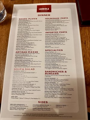 Menu photo 1 Labriola Chicago, IL Menu photo 1 Labriola Chicago, IL