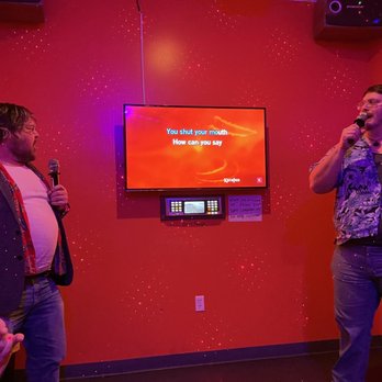 Sing a Song Karaoke Bar - two men singing - Karaoke Near Me - Greensboro, North Carolina Sing a Song Karaoke Bar - two men singing - Karaoke Near Me - Greensboro, North Carolina