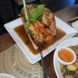 Fried snapper Fried snapper