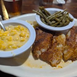 Gulf Grouper (seasonal) Prepared: Blackened