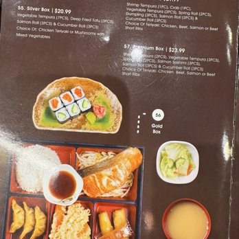Sushi Gen - Bento box menu - Sushi Bars Near Me - Toronto, Ontario Sushi Gen - Bento box menu - Sushi Bars Near Me - Toronto, Ontario