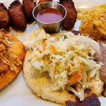 El Rincon Centroamericano - a plate of mexican food - Salvadoran Near Me - Rifle, Colorado El Rincon Centroamericano - a plate of mexican food - Salvadoran Near Me - Rifle, Colorado