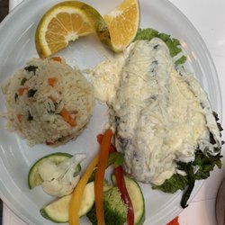 Barra Galería de Arte & Restaurant - Stuffed poblano