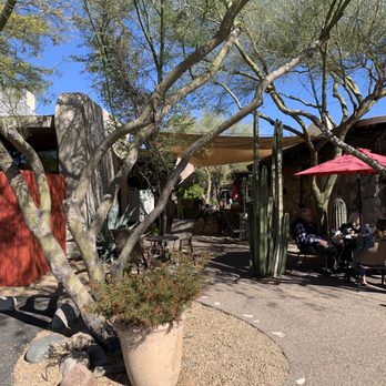 Grotto Cafe - The entrance. - Cafes Near Me - Cave Creek, Arizona