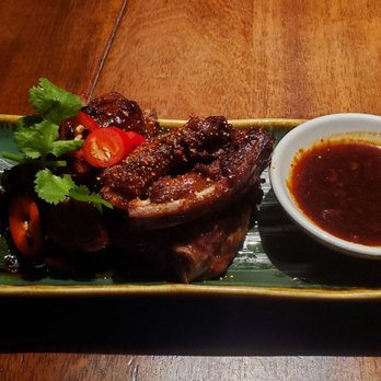 Busaba Westfield London - Sikhrong pork riblets - Thai Near Me - London, XGL Busaba Westfield London - Sikhrong pork riblets - Thai Near Me - London, XGL