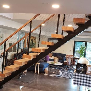 J Fogle Carpentry - Stairs I installed in a stairwell I built. - Carpenters Near Me - Ventura, California