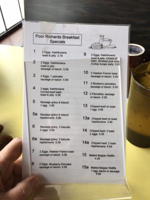Menu photo 3 Poor Richards Cafe Kalamazoo, MI