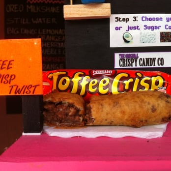 The Original Crispy Candy - The toffe Crisp Twist - Desserts Near Me - Camden, XGL The Original Crispy Candy - The toffe Crisp Twist - Desserts Near Me - Camden, XGL