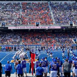 Albertsons Stadium - Let's go Broncos!