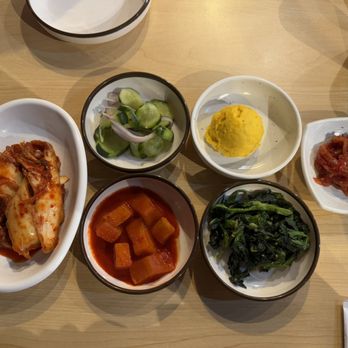 Naju Myeonok - Banchan - Korean Near Me - Plano, Texas