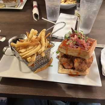 Route 66 Restaurant - Chicken and waffles with hand cut fries - Seafood Near Me - Bar Harbor, Maine Route 66 Restaurant - Chicken and waffles with hand cut fries - Seafood Near Me - Bar Harbor, Maine