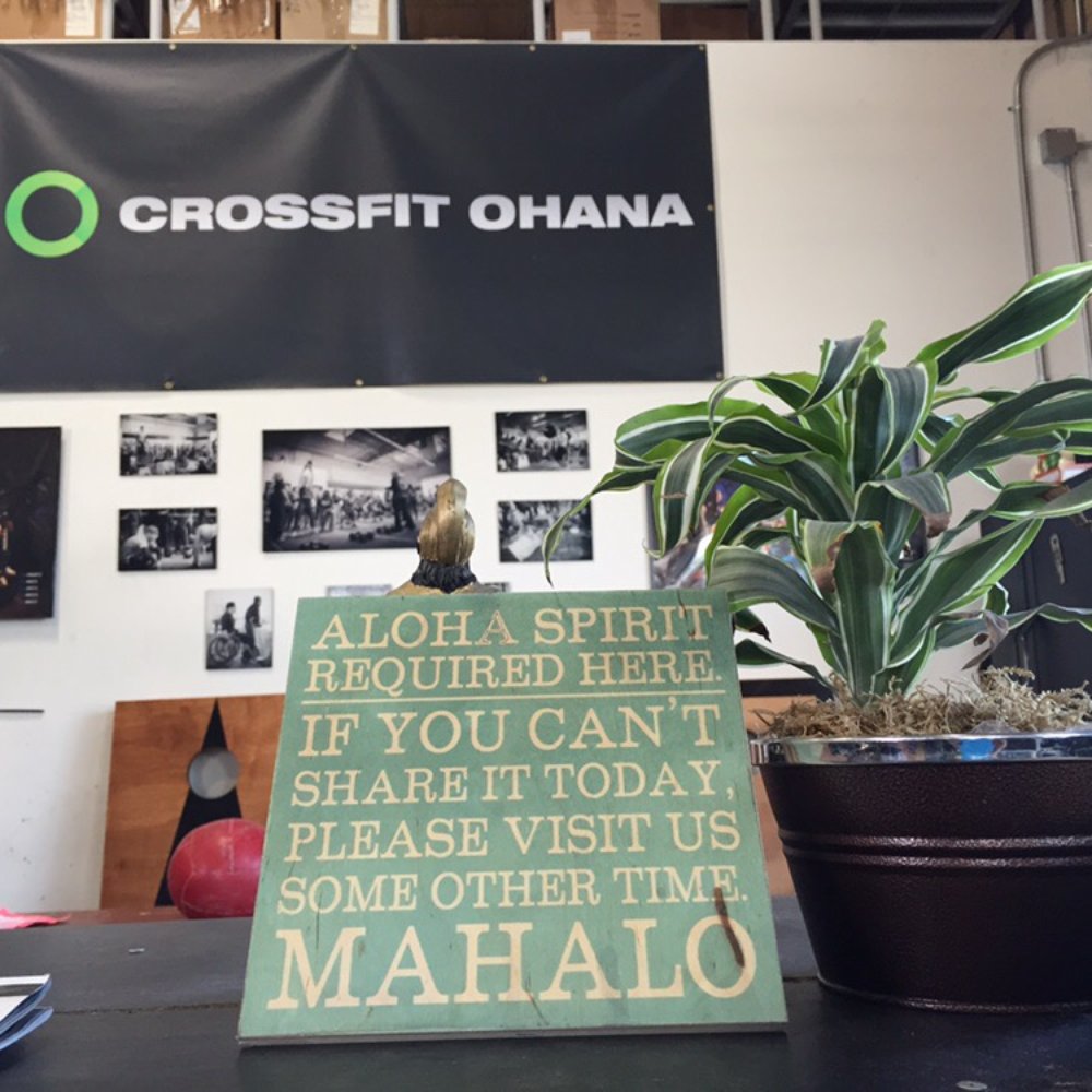 CrossFit Ohana - A box with aloha. Gotta love this sign:) - Interval Training Gyms Near Me - Lompoc, California