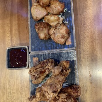Ramen Bones - top: mochiko chicken bottom: chicken karaage - Ramen Near Me - Maui, Hawaii