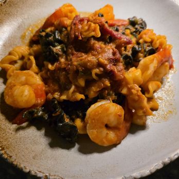 Queens Harbour - Black Tiger Fettuccine - Mediterranean Near Me - Toronto, Ontario