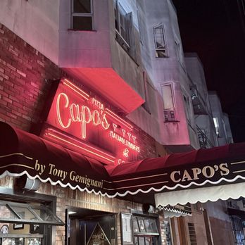 Capo's by Tony Gemignani - Outside - Italian Near Me - San Francisco, California Capo's by Tony Gemignani - Outside - Italian Near Me - San Francisco, California