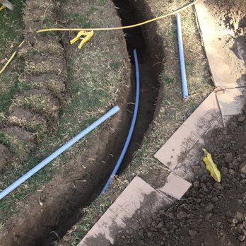 Globecast Electrical Services - The electrical run under our lawn - Electricians Near Me