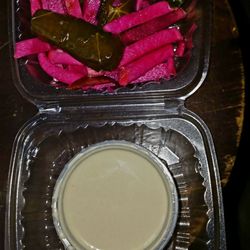 Grape Leaves (vegetarian) & Tahineh Sauce