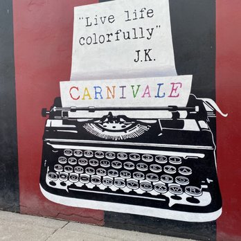 Carnivale Chicago - Outside on the side wall. - Latin American Near Me - Chicago, Illinois