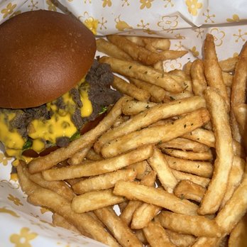 Bloom Chicken - Bulgogi Burger w French Fries - Korean Near Me - Hackensack, New Jersey