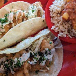 Beer Battered White Fish Tacos
