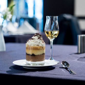 SixtyFour - Reserve Room - a dessert and a glass of wine - New American Near Me - Naperville, Illinois SixtyFour - Reserve Room - a dessert and a glass of wine - New American Near Me - Naperville, Illinois