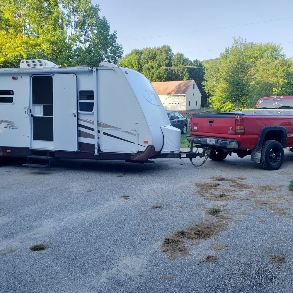 Camping World - Windham - Shitty camping world camper on my truck. I hope they recognize it! - RV Dealers Near Me - Windham, Maine